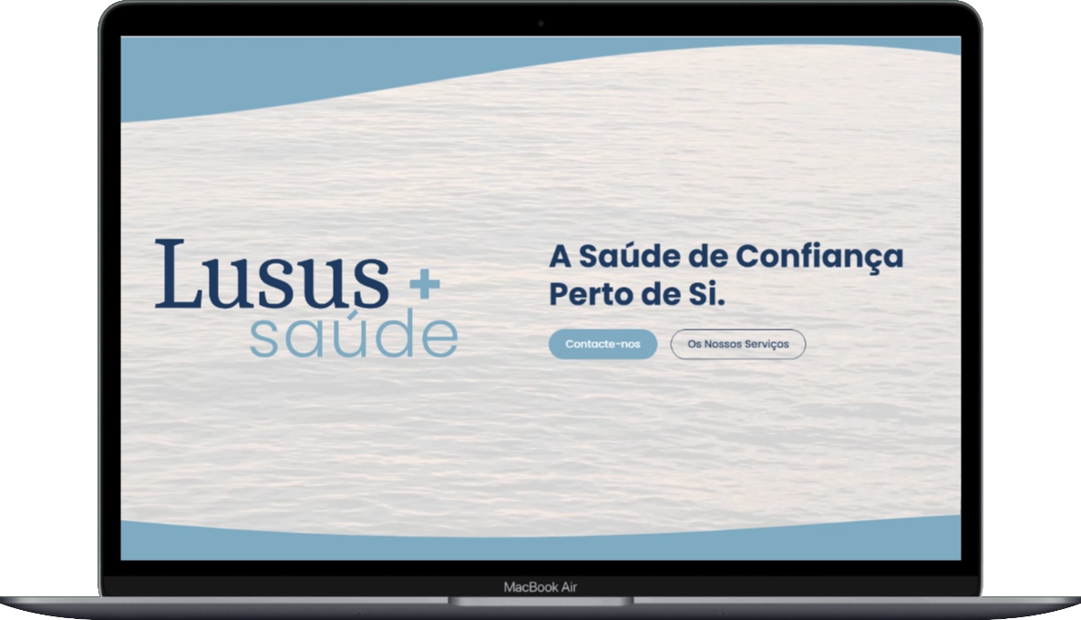 Lusus Saúde em Desktop