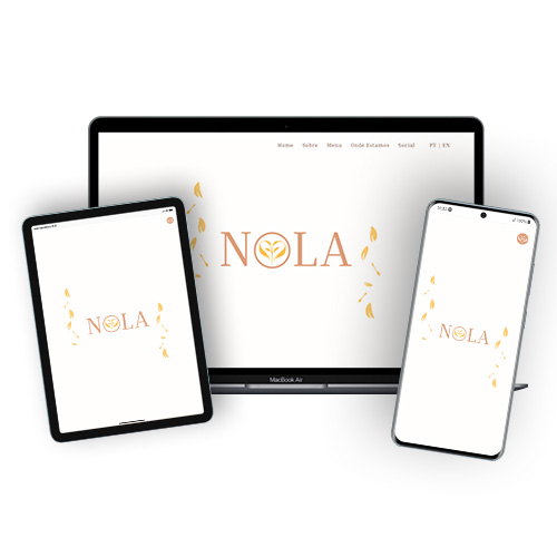 NOLA Confeitaria Website
