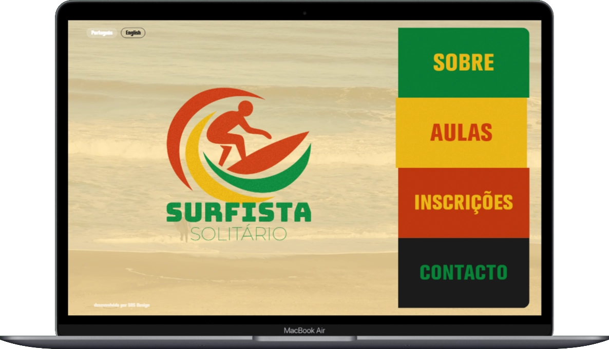 O Surfista Solitário em Desktop