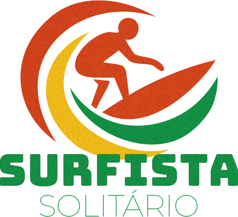 O Surfista Solitário Logo